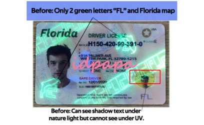 ✓ FLorida Driver License on 2023