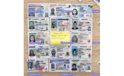 ✓ IDPAPA Makes and Sells the Best Quality Fake Scannable ID Cards