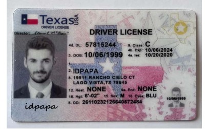 ✓ IDPAPA Alabama fake student id