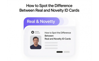 ✓ How to Spot the Difference Between Real and Novelty ID Cards