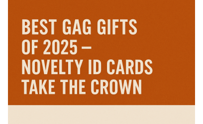 ✓ Best Gag Gifts of 2025 – Novelty ID Cards Take the Crown