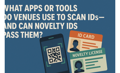 ✓ What Apps or Tools Do Venues Use to Scan IDs—And Can Novelty IDs Pass Them?