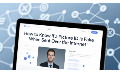 ✓ How to Know If a Picture ID Is Fake When Sent Over the Internet