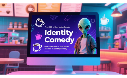 ✓ From CEO of Naps to Alien Barista: The Rise of Identity Comedy