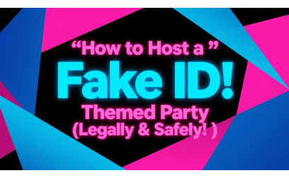 ✓ How to Host a “Fake ID” Themed Party (Legally & Safely!)