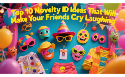 ✓ Top 10 Novelty ID Ideas That Will Make Your Friends Cry Laughing