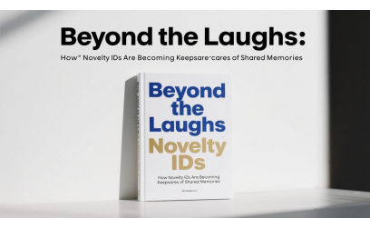 ✓ Beyond the Laughs: How Novelty IDs Are Becoming Keepsakes of Shared Memories