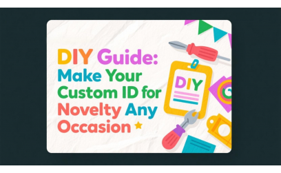DIY Guide: Make Your Custom Novelty ID for Any Occasion