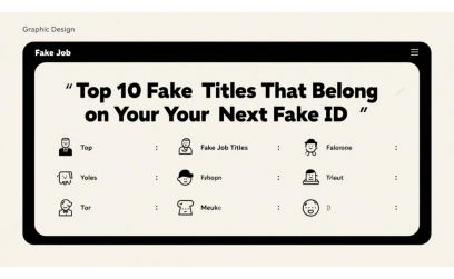 Top 10 Fake Job Titles That Belong on Your Next Fake ID