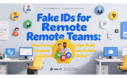 Fake IDs for Remote Teams: How Funny Badges Build Company Culture Online