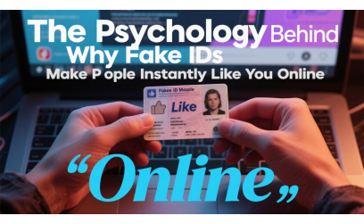 The Psychology Behind Why Fake IDs Make People Instantly Like You Online