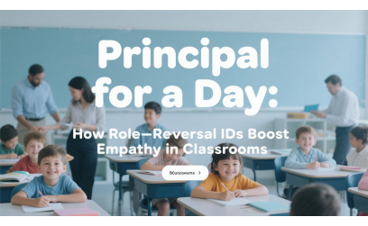 Principal for a Day: How Role-Reversal IDs Boost Empathy in Classrooms
