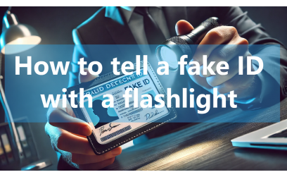 ​✓ How to tell a fake ID with a flashlight