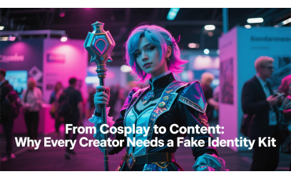 From Cosplay to Content: Why Every Creator Needs a Fake Identity Kit