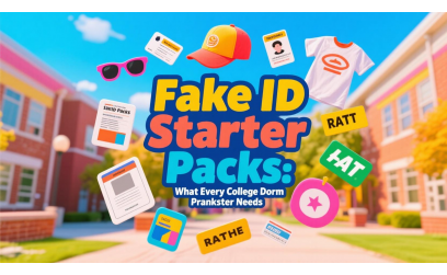 Fake ID Starter Packs: What Every College Dorm Prankster Needs