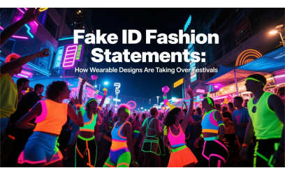 Fake ID Fashion Statements: How Wearable Designs Are Taking Over Festivals