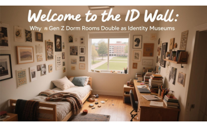 Welcome to the ID Wall: Why Gen Z Dorm Rooms Double as Identity Museums