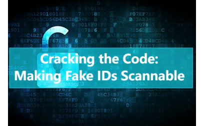 ✓ Cracking the Code: Making Fake IDs Scannable