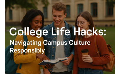 ✓ College Life Hacks: Navigating Campus Culture Responsibly