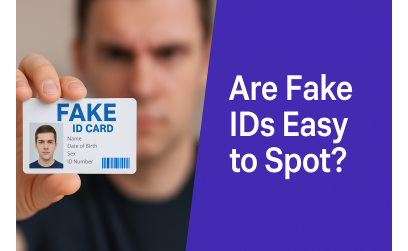 ✓ Are Fake IDs Easy to Spot?