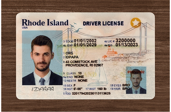 Rhode Island Fake ID